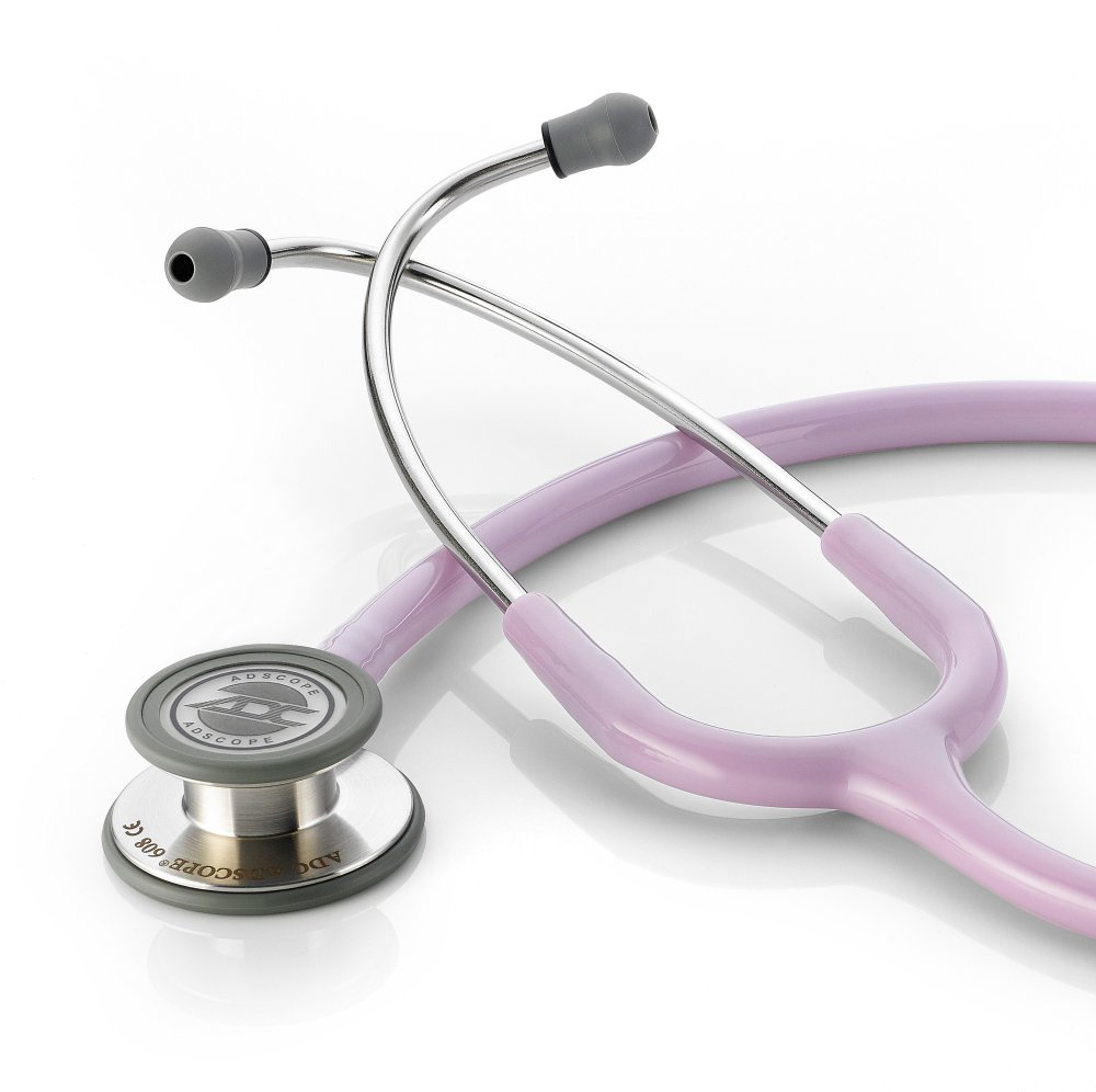 Adscope® 608 | Convertible Clinician Stethoscope Stethoscope American Diagnostic Lavender  