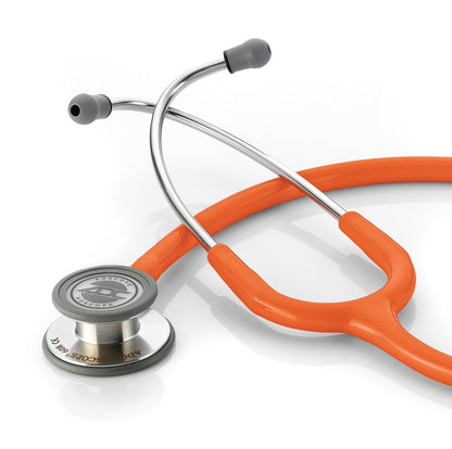 Adscope® 608 | Convertible Clinician Stethoscope Stethoscope American Diagnostic Orange  