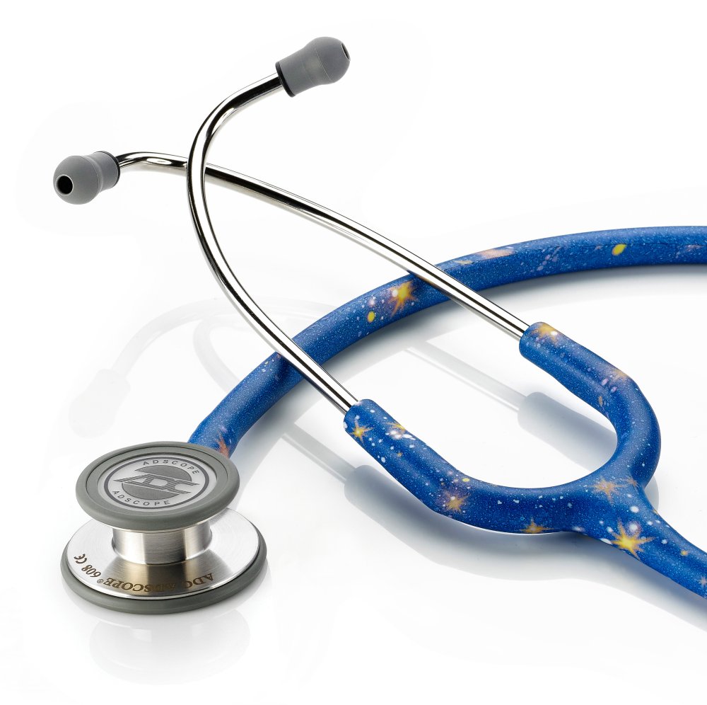 Adscope® 608 | Convertible Clinician Stethoscope Stethoscope American Diagnostic Starry Night  