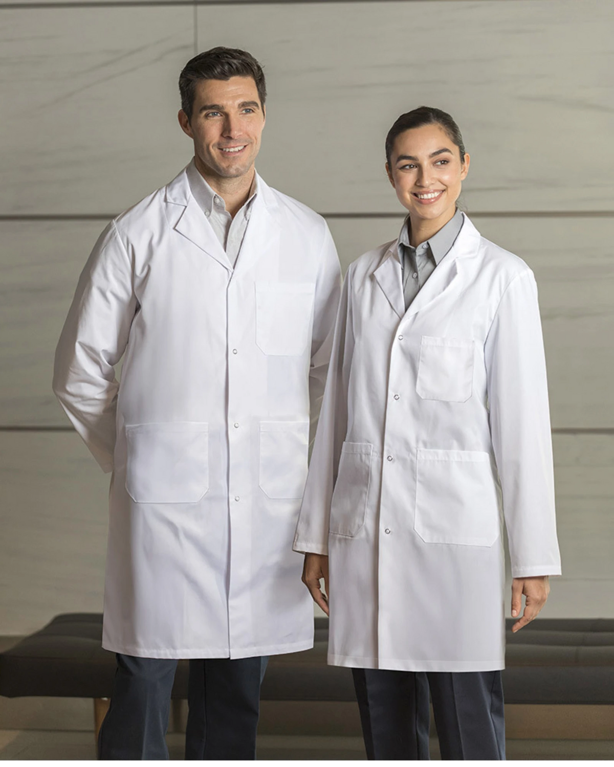 Unisex Poly/Cotton Lab Coat