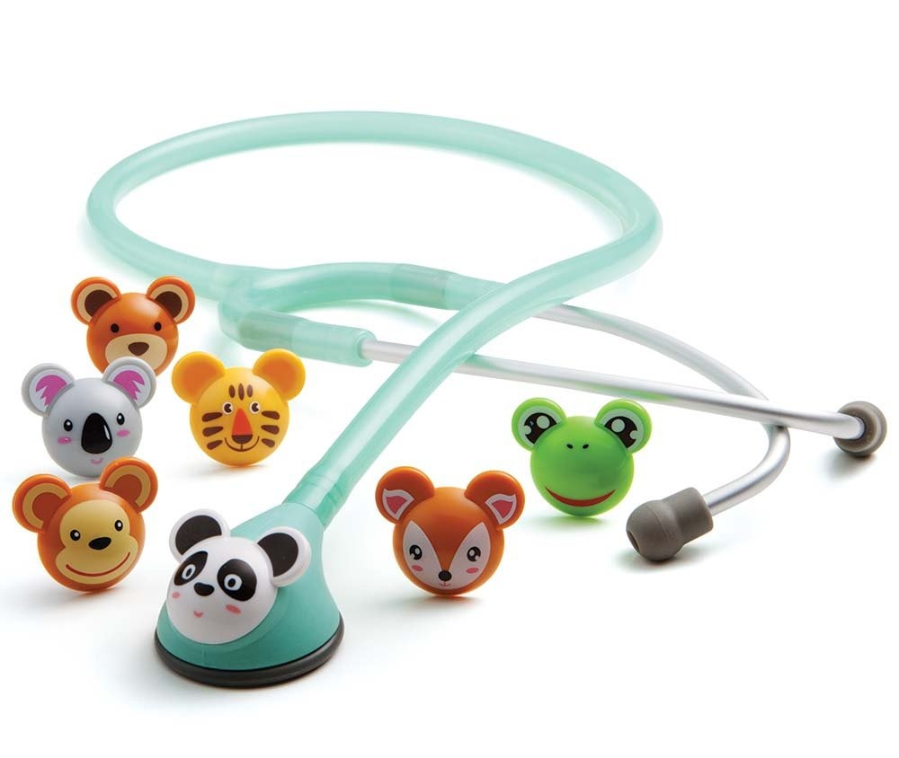 Adimals® 618 | Platinum Pediatric Stethoscope Stethoscope American Diagnostic Seafoam  
