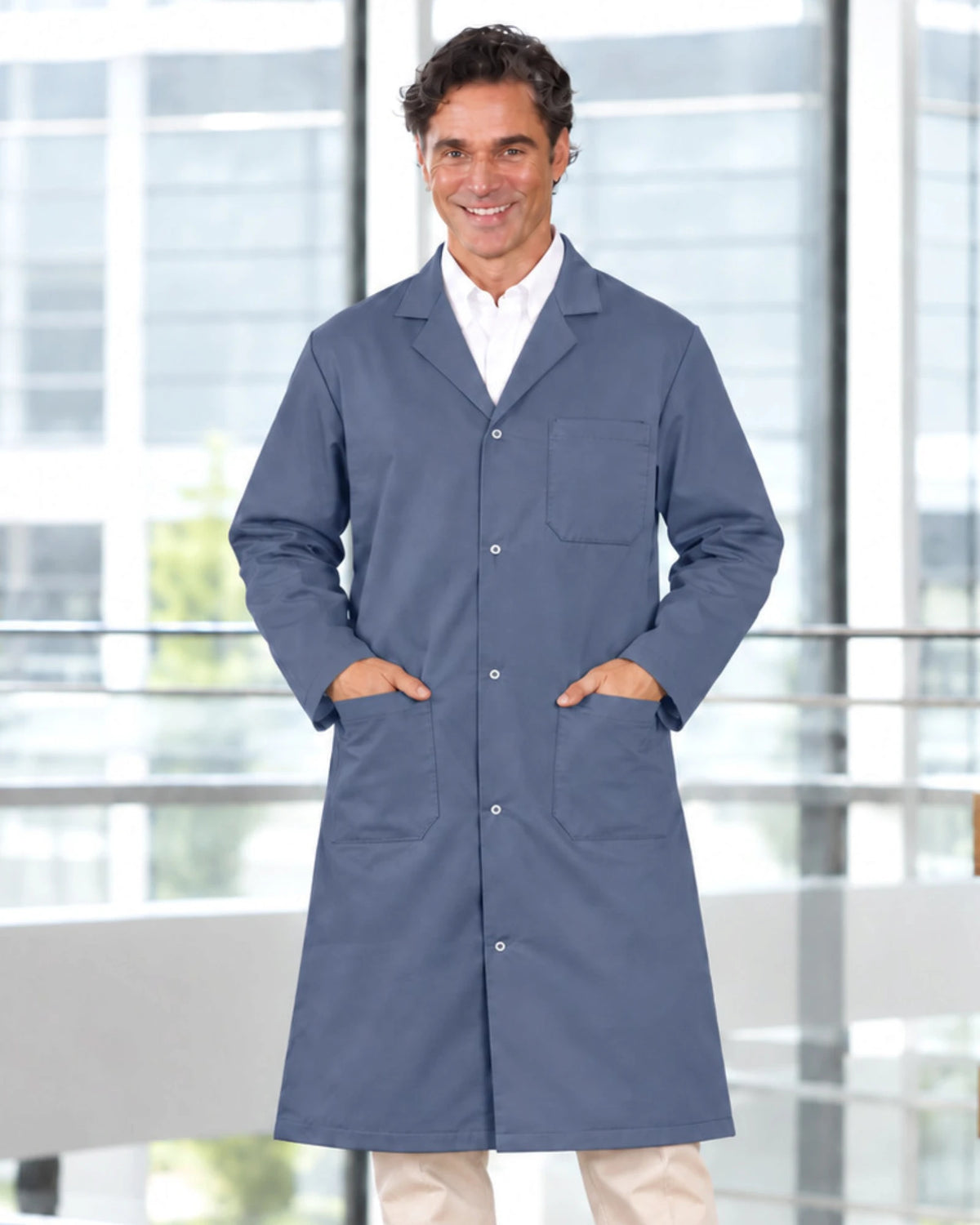 Poly/Cotton Long Shop Coats