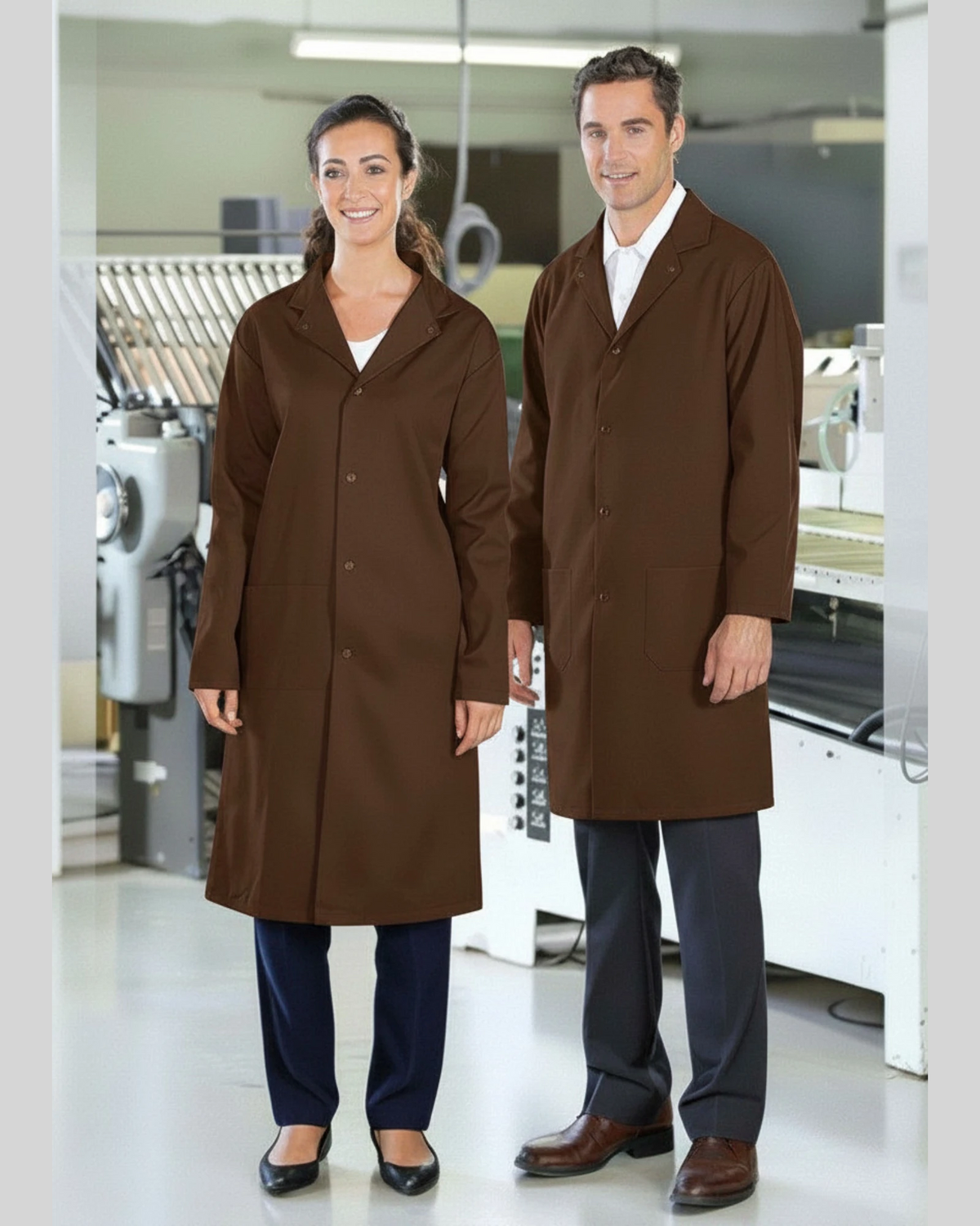 Premium Uniforms 6280 Food Service Brown Colour