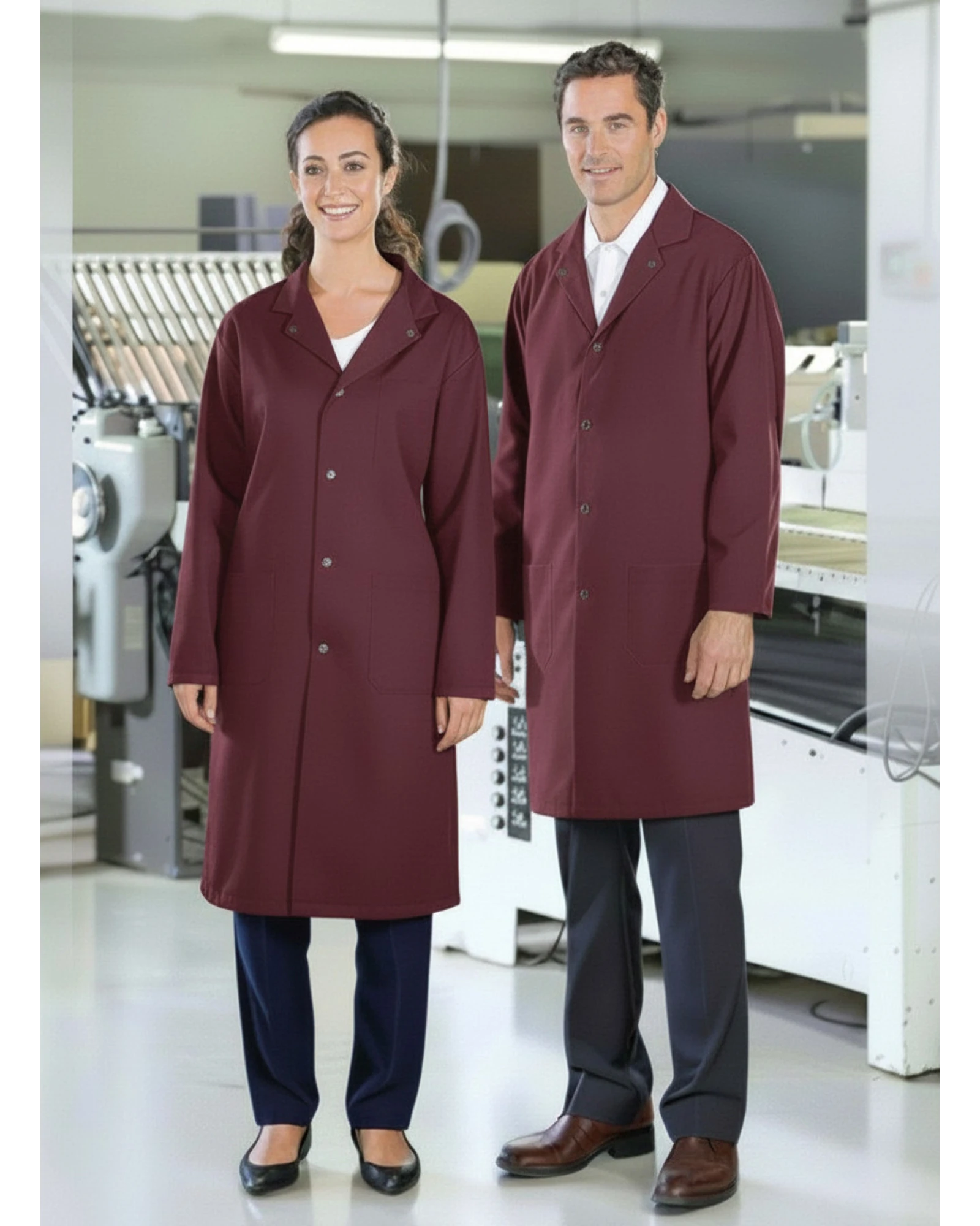 Premium Uniforms 6280 Food Service Maroon Colour