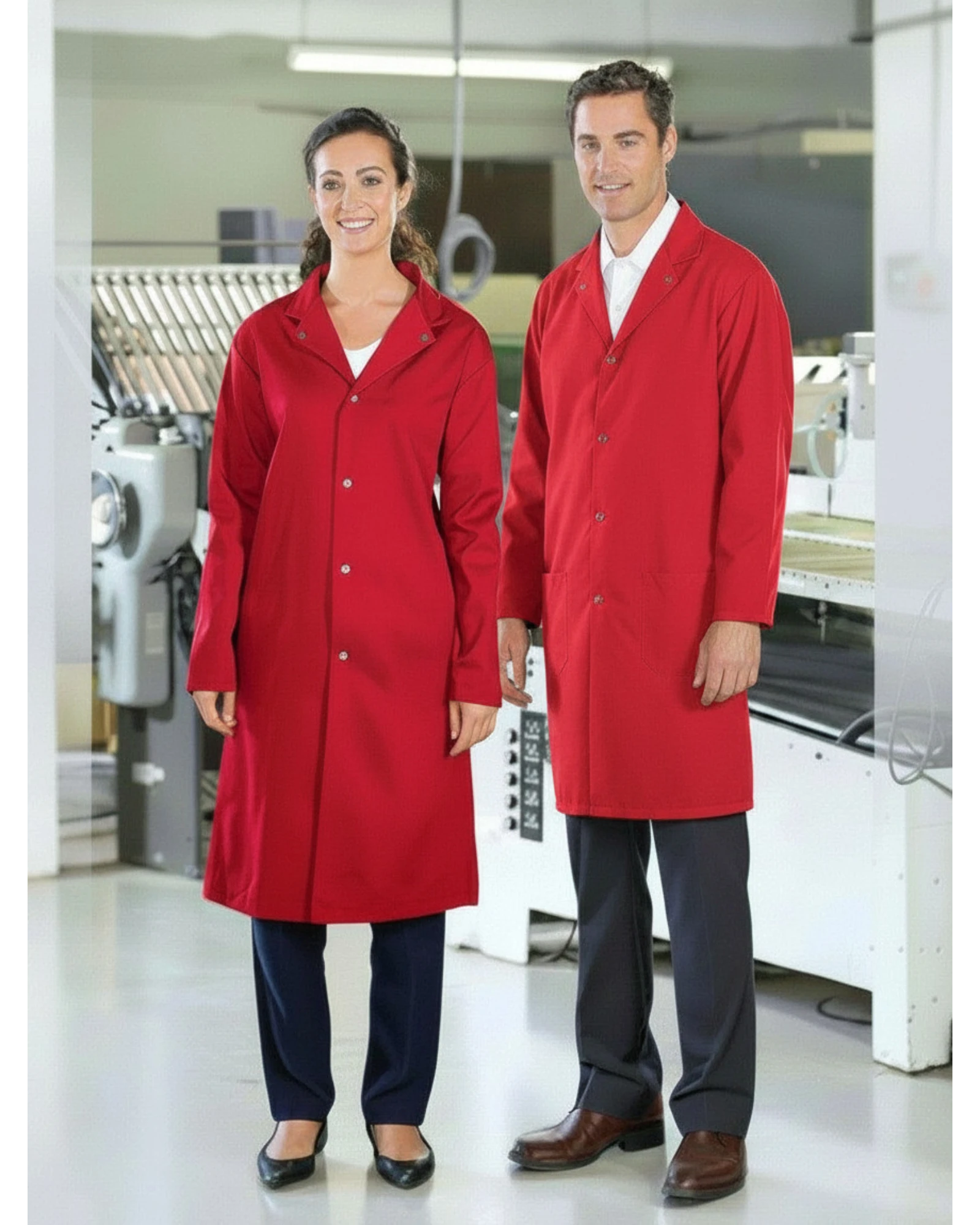 Premium Uniforms 6280 Food Service Red Colour