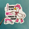 Sticker - Born To Yap - Scratch Resistant