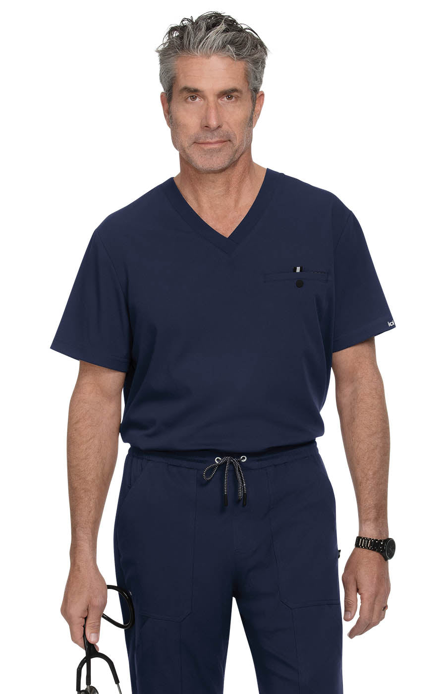 On Call Men's 1-Pocket Tuck-In Scrub Top Men's Scrub Top koi Next Gen