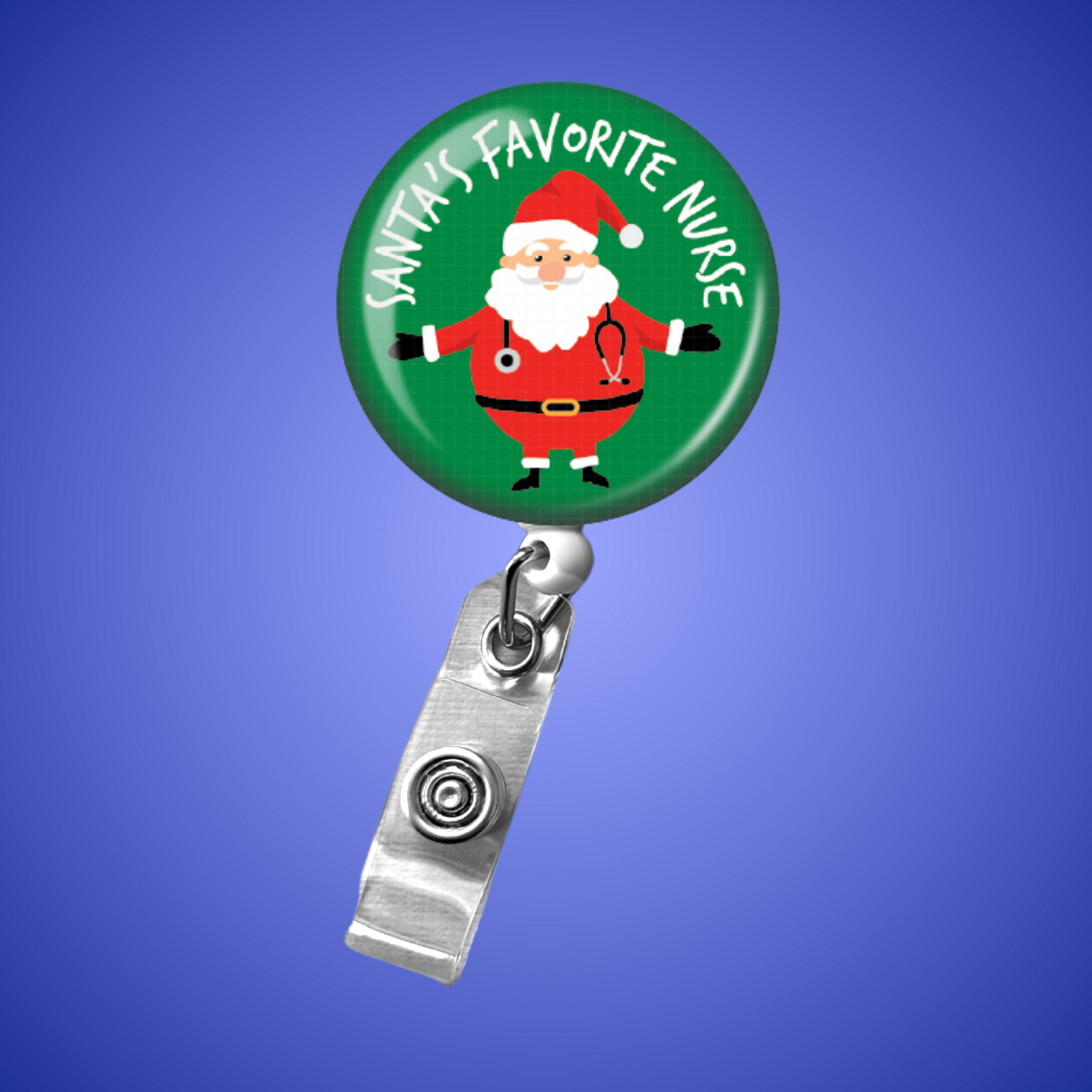 Badge Reel: Santa's Favorite Nurse