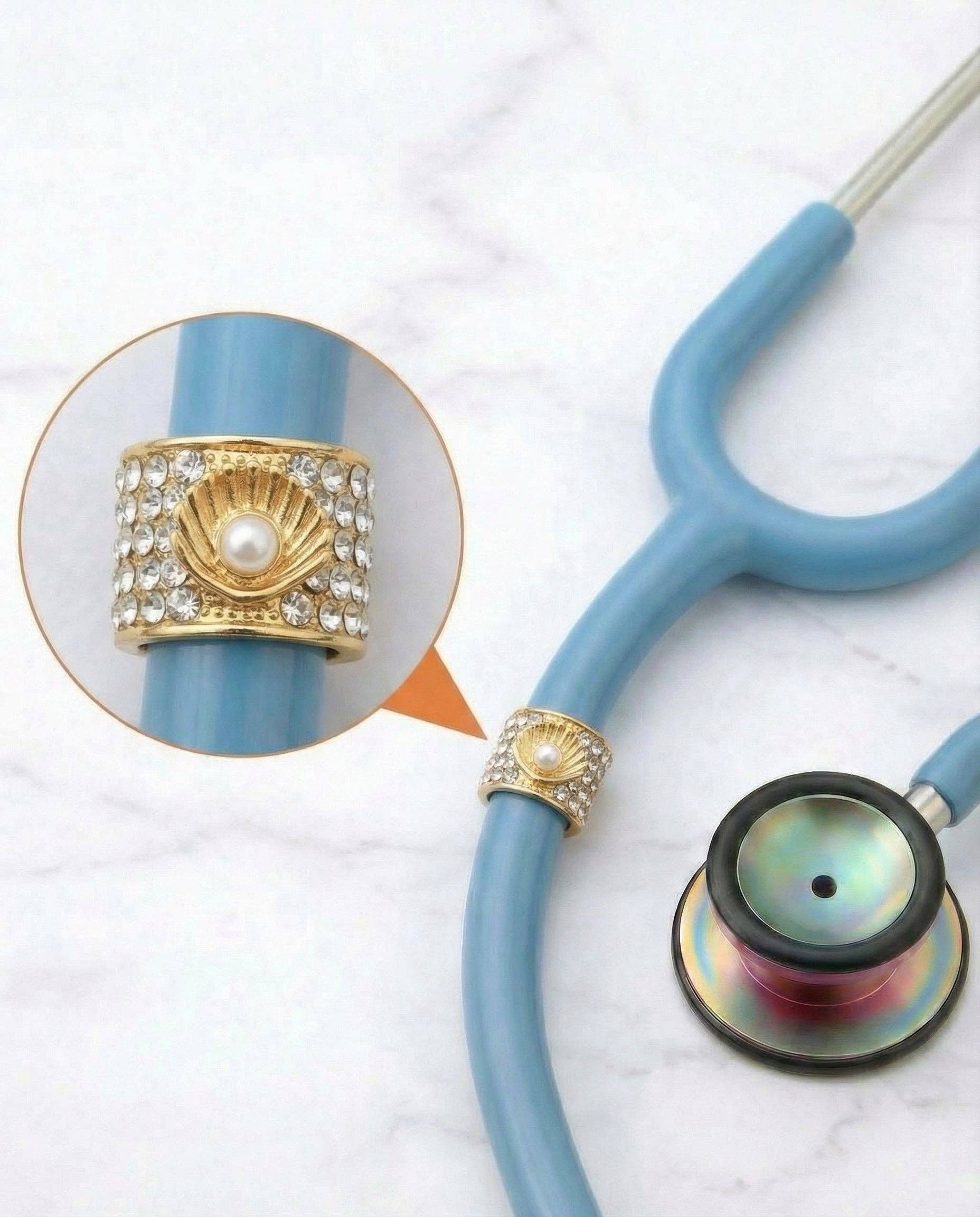 Ocean's Treasure Stethoscope Charm