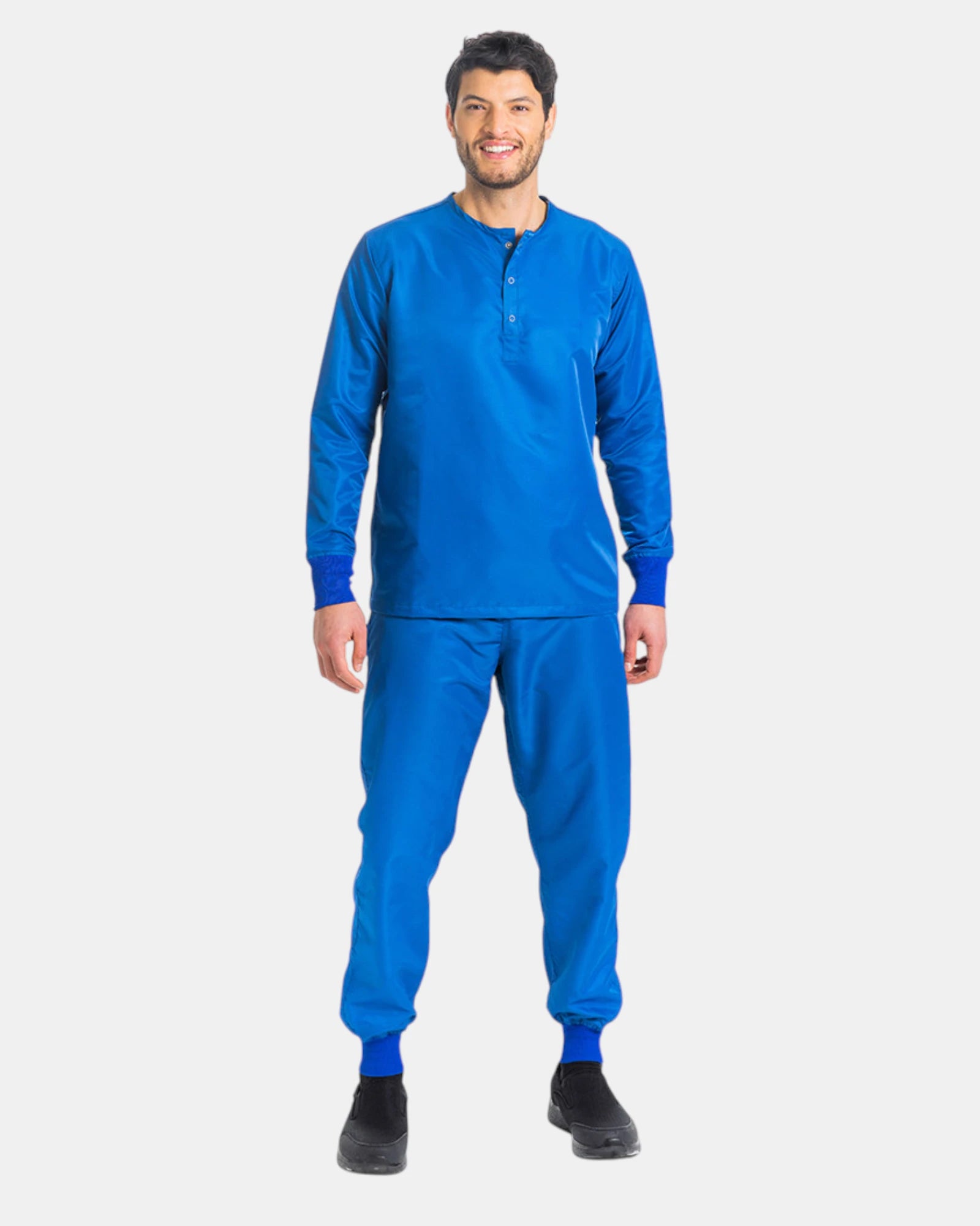 Premium Uniforms ESD Royal Blue Scrub Set