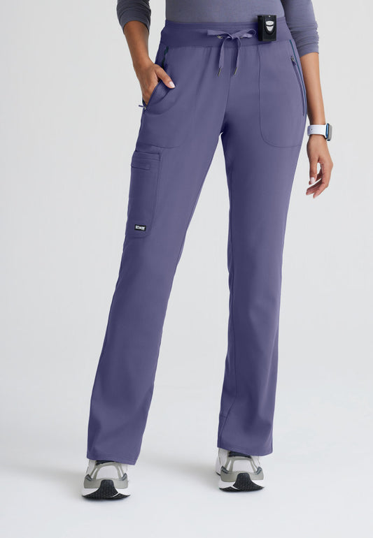 Grey's Anatomy Impact - Elevate Scrub Pant Women's Scrub Pant Grey's Anatomy Impact Slate Purple XL 