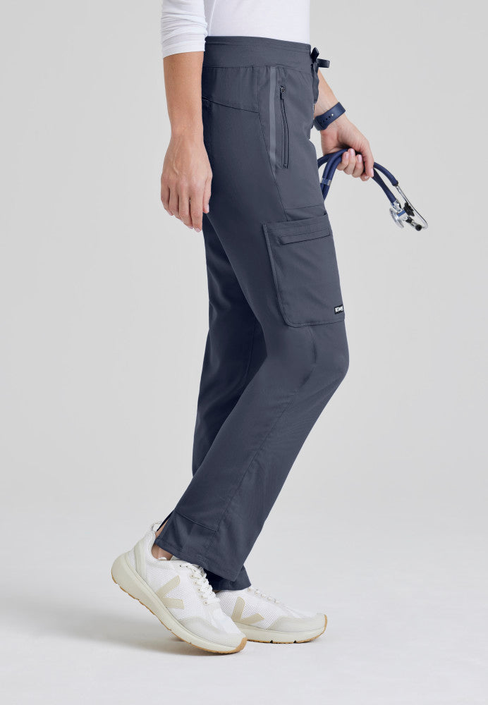 Grey's Anatomy Elevate Pant - 6 Pocket Scrub Pants Petite Women's Petite Scrub Pant Grey's Anatomy Impact   