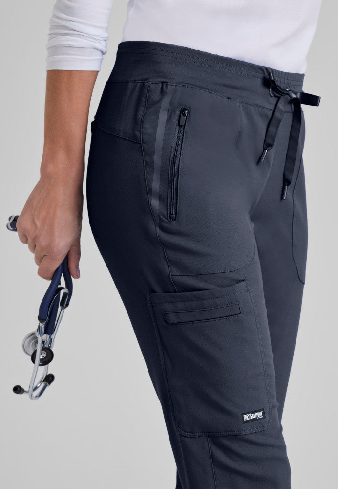 Grey's Anatomy Elevate Pant - 6 Pocket Scrub Pants Petite Women's Petite Scrub Pant Grey's Anatomy Impact   