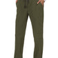 koi Next Gen | Good Vibe Women's 7-Pocket Stretch Jogger Women's Scrub Jogger koi Next Gen Olive XXS 