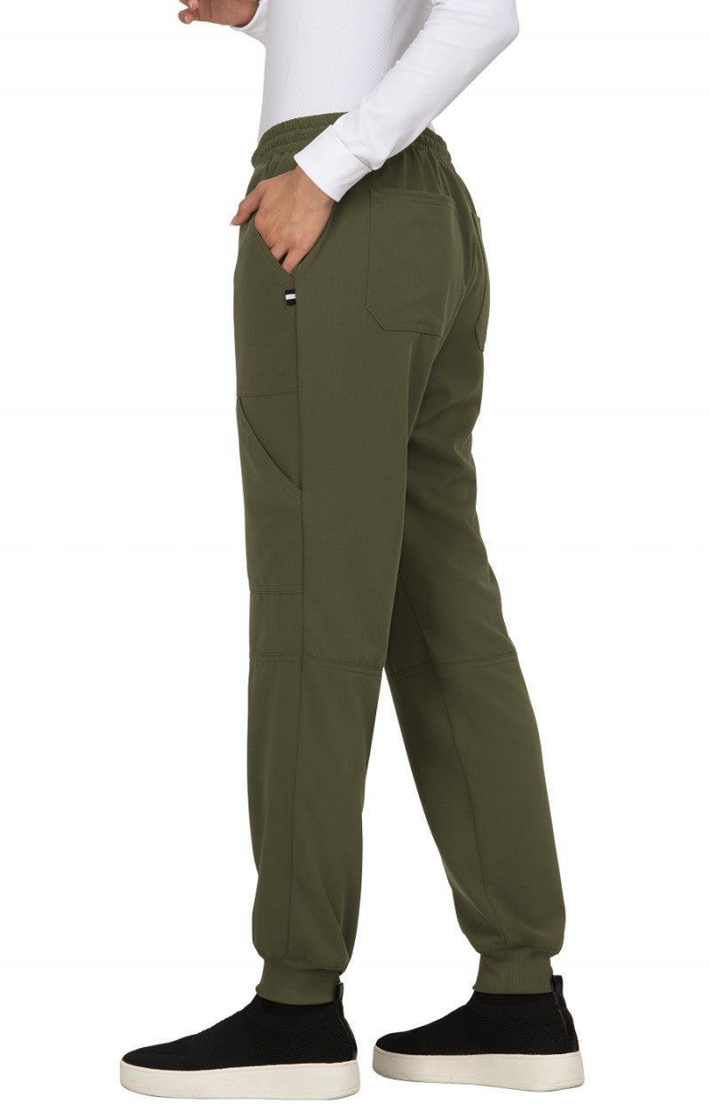 koi Next Gen | Good Vibe Women's 7-Pocket Stretch Jogger Women's Scrub Jogger koi Next Gen   