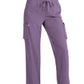 Planet koi | Dunia Women's 6-Pocket Scrub Pant Scrubs Planet koi Dusty Grape XS 