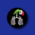 Interchangeable Badge Topper: Thoracic Grinch