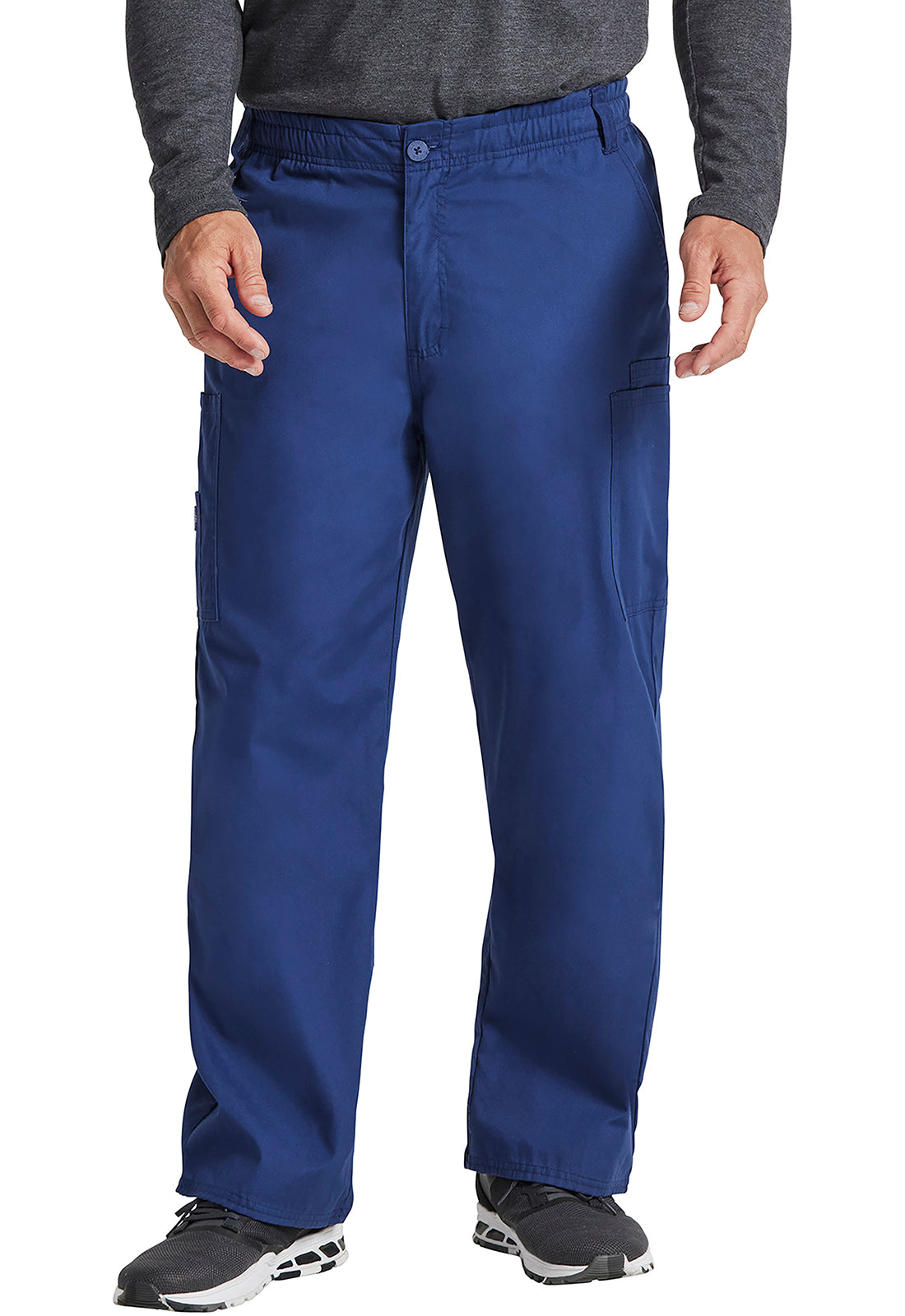 Dickies Men's Zip Fly Cotton Scrub Pant Men's Scrub Pant Dickies EDS Navy S 