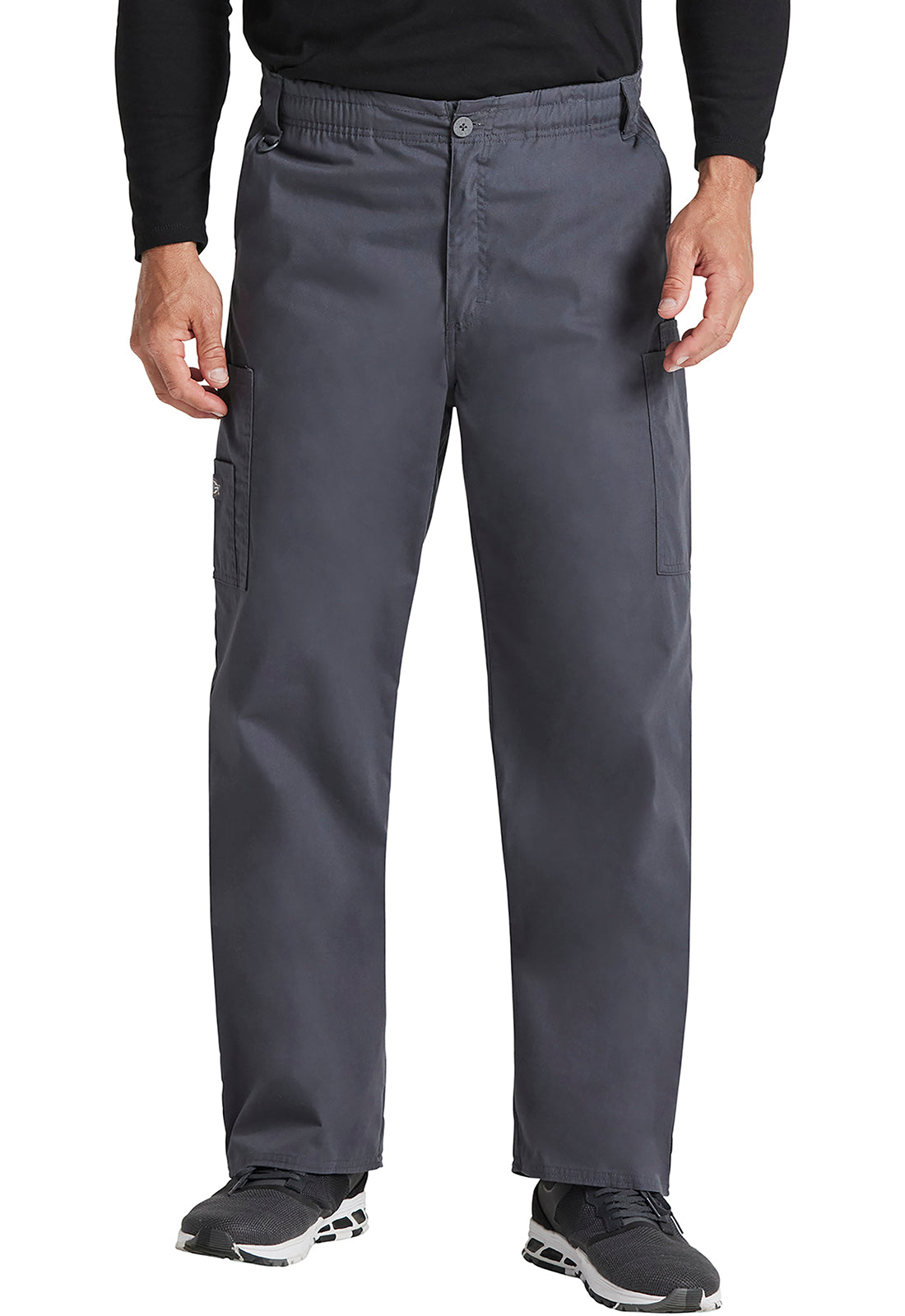 Dickies Men's Zip Fly Cotton Scrub Pant Men's Scrub Pant Dickies EDS Pewter S 