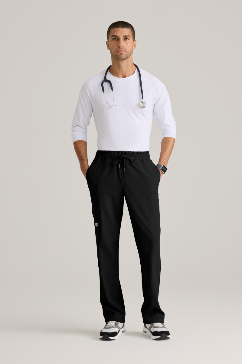Horizon Slim 5-Pocket Cargo Scrub Pant Men's Scrub Pant Skechers by Barco