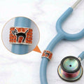 Halloween Cat Stethoscope Charm