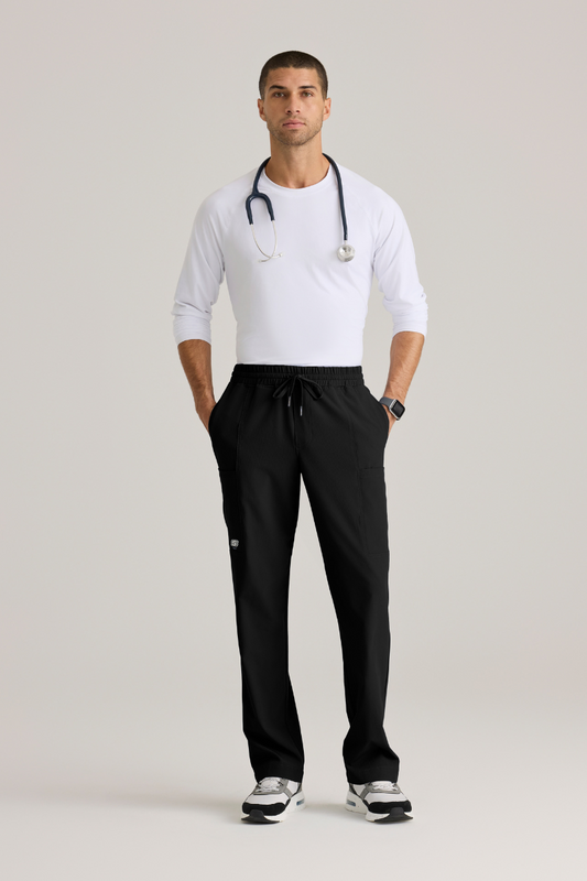 Compass Men's 5 Pocket Straight Leg Scrub Pant Men's Scrub Pant Skechers