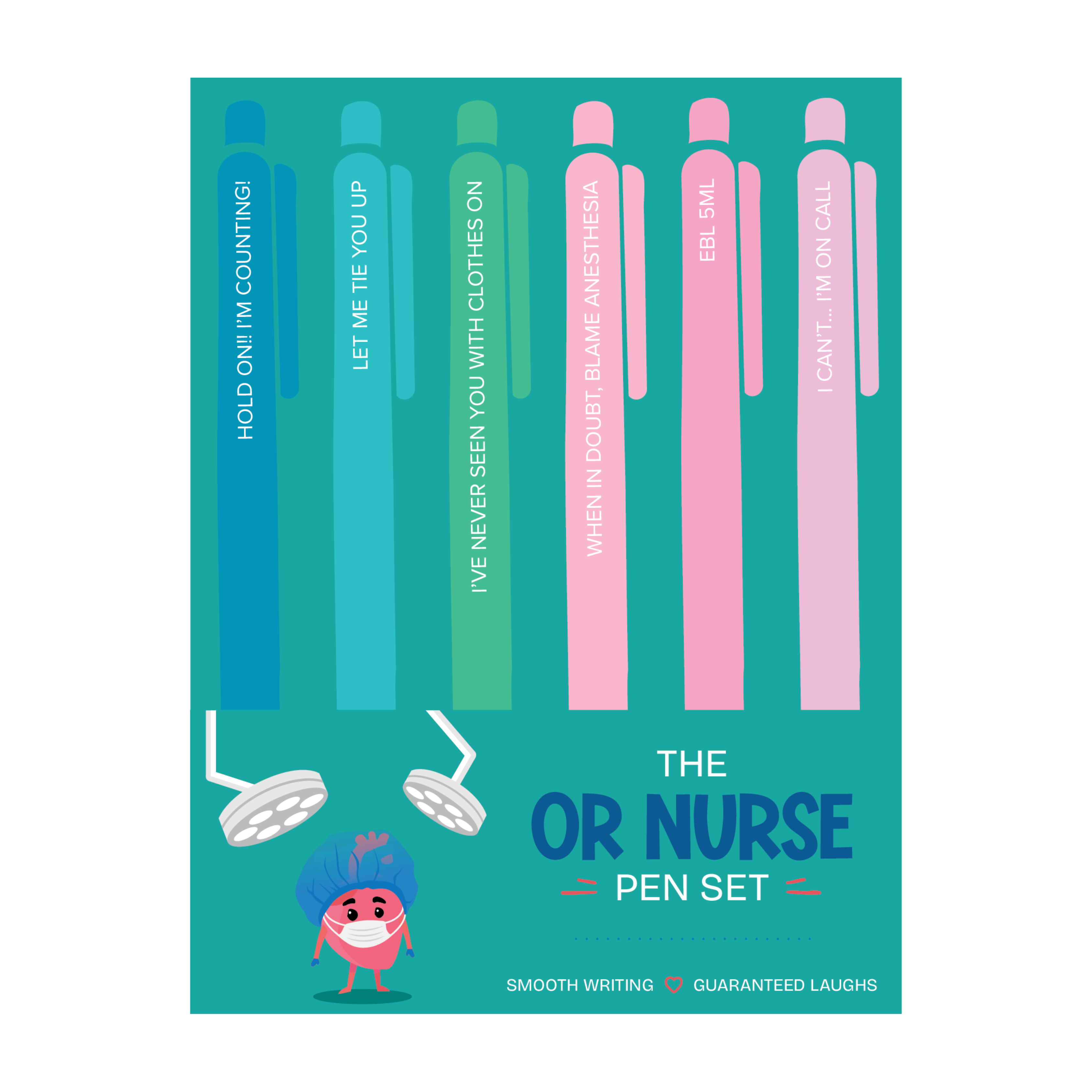 OR Nurse Pen Set