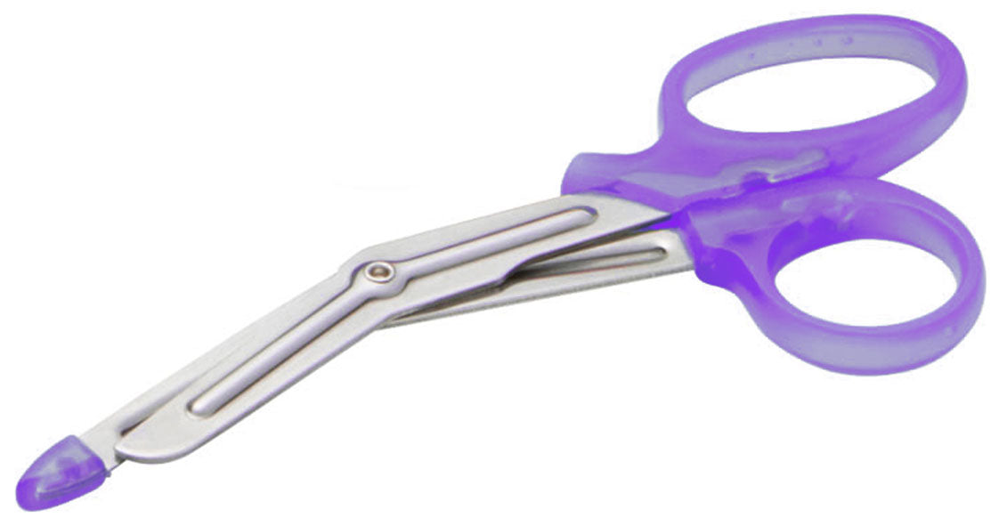 Shears 5 1/2" Bandage Scissors ADC Frosted Plum  