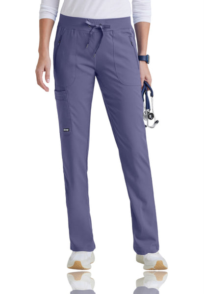 Tall Grey's Anatomy Impact - Elevate Scrub Pant Women's Tall Scrub Pant Grey's Anatomy Impact Slate Purple XS 
