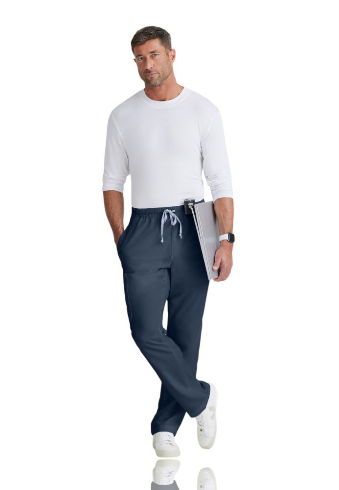 Grey's Anatomy | Evan 5-Pocket Zip-Fly Scrub Pant Men's Scrub Pant Grey's Anatomy   