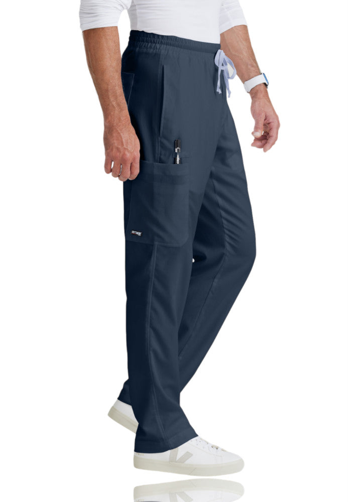 Grey's Anatomy | Evan 5-Pocket Zip-Fly Scrub Pant Men's Scrub Pant Grey's Anatomy   