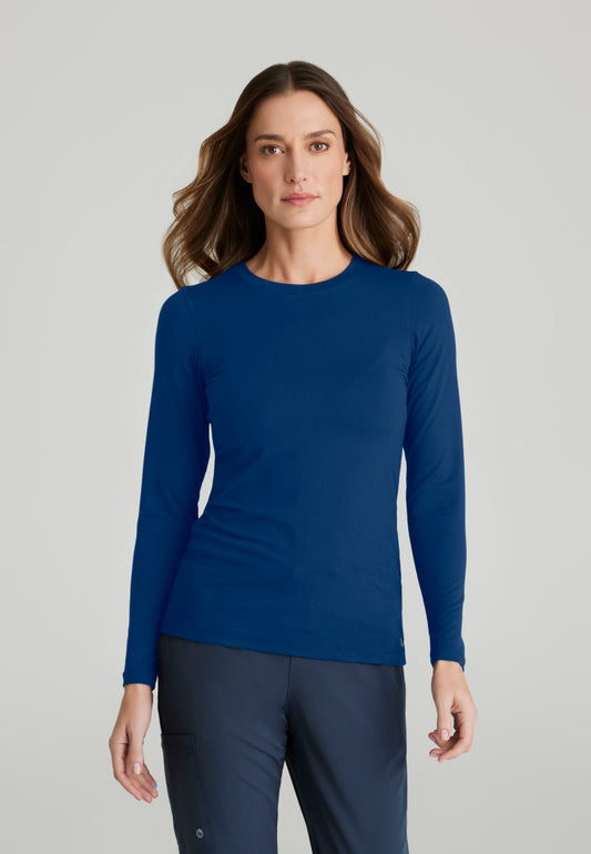 Accelerate Long Sleeve Underscrub Women's Underscrub Barco One Indigo XXS