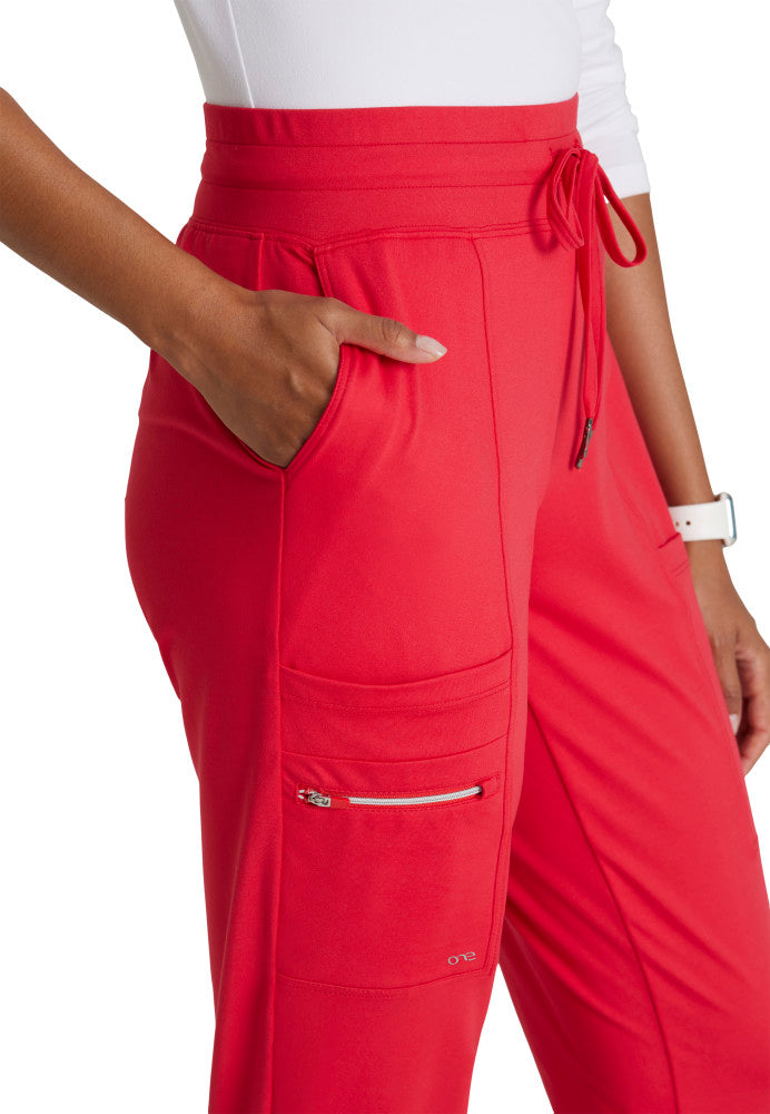 Pro Knit 5-Pocket Drawcord Waist Jogger Scrub Pant Women's Scrub Jogger Barco One Performance Knit