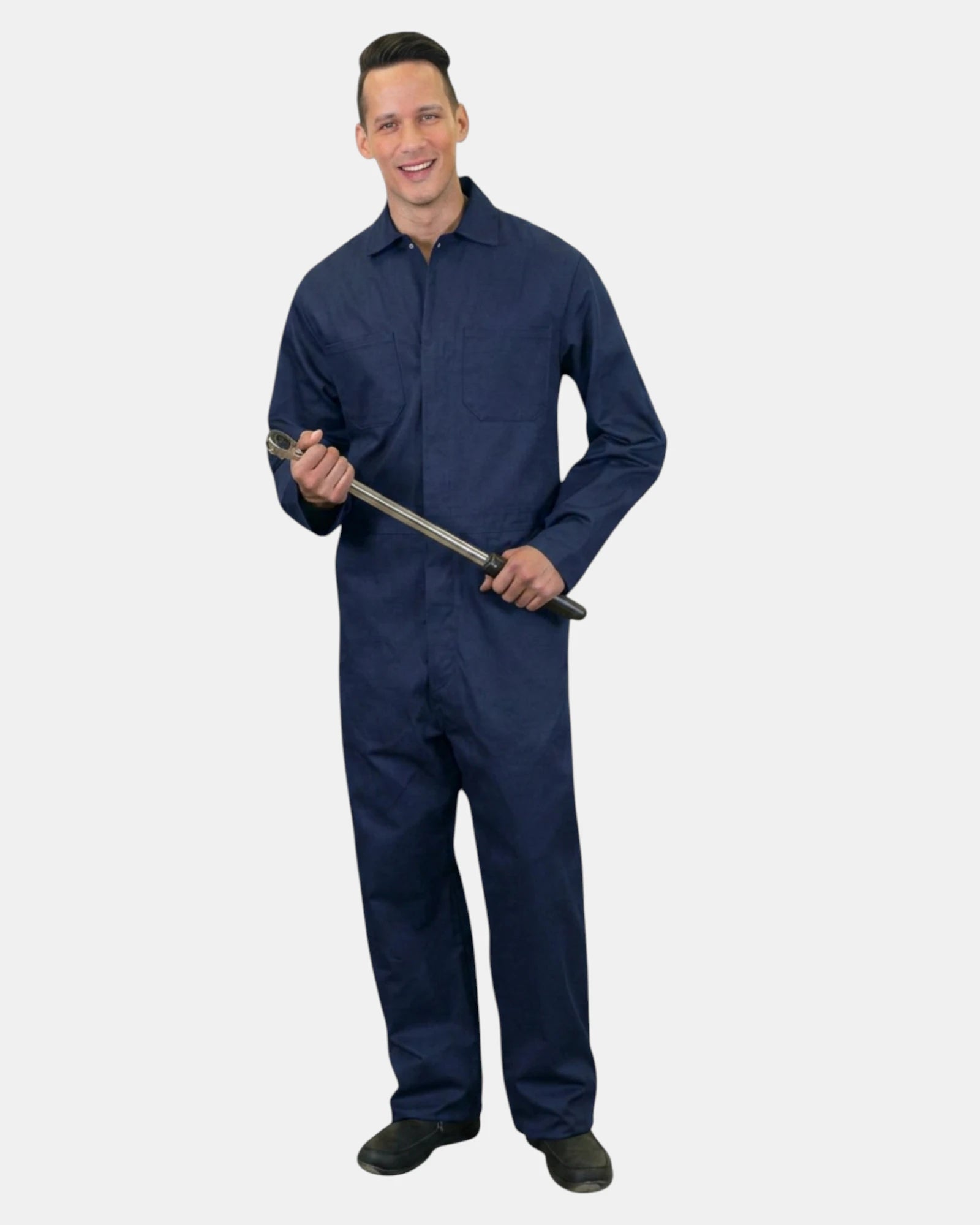 Premium Uniforms C406 Cotton Coveralls in the colour Navy