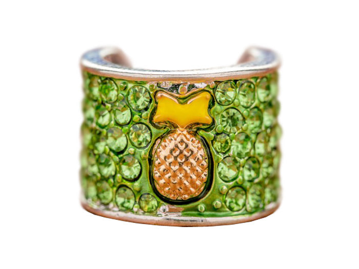 Crystal Stethoscope Charms Stethoscope Charm Prestige Medical Pineapple  