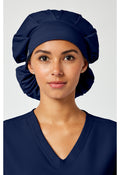 Front view of the CK WW ORIGINALS ULTRA Bouffant Scrub Cap in the colour navy.
