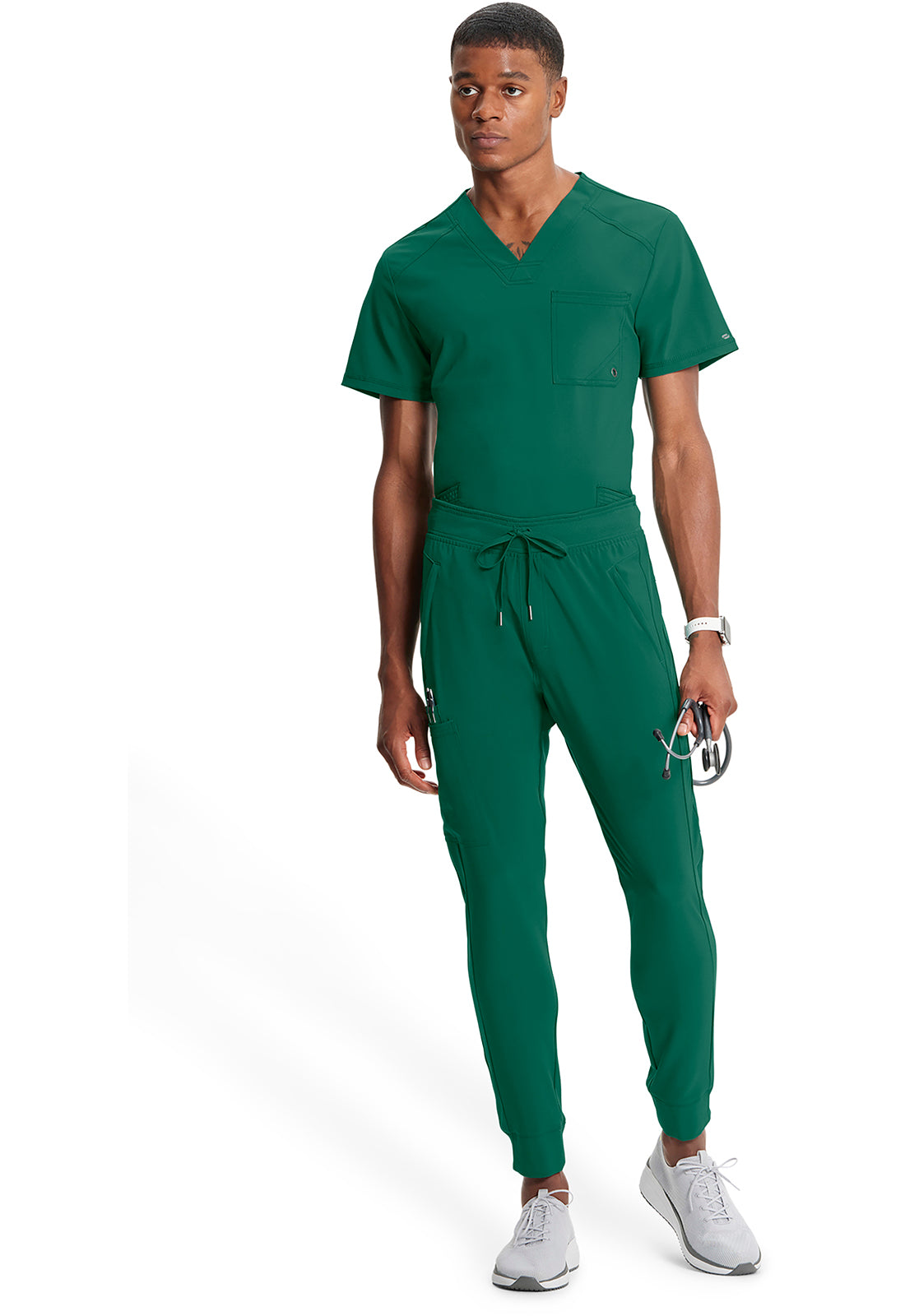 Tall Infinity Mid Rise Men's Scrub Jogger Men's Tall Scrub Pant Cherokee Infinity