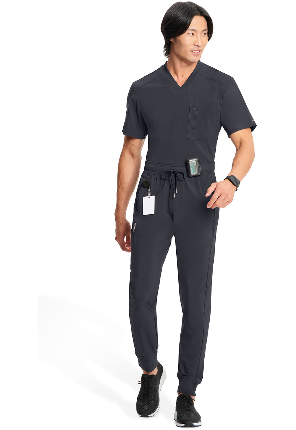 Tall Infinity Mid Rise Men's Scrub Jogger Men's Tall Scrub Pant Cherokee Infinity