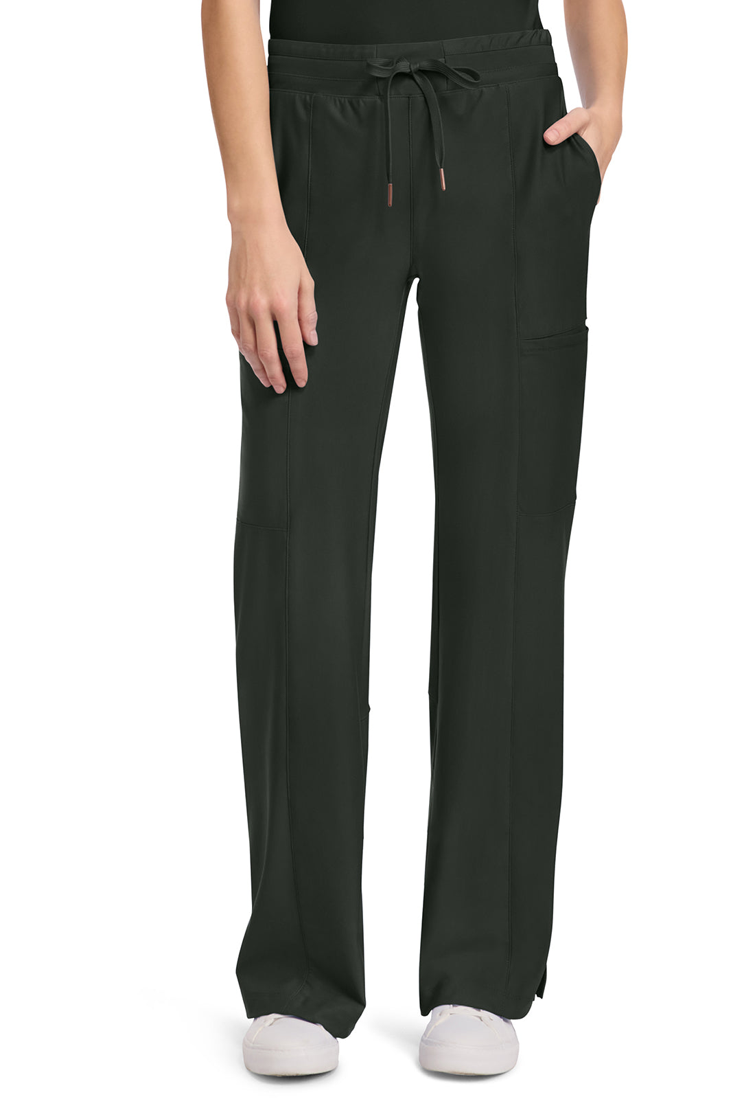 Form 5-Pocket Wide Leg Scrub Pant Women's Scrub Pant Cherokee Form Olive Branch XXS