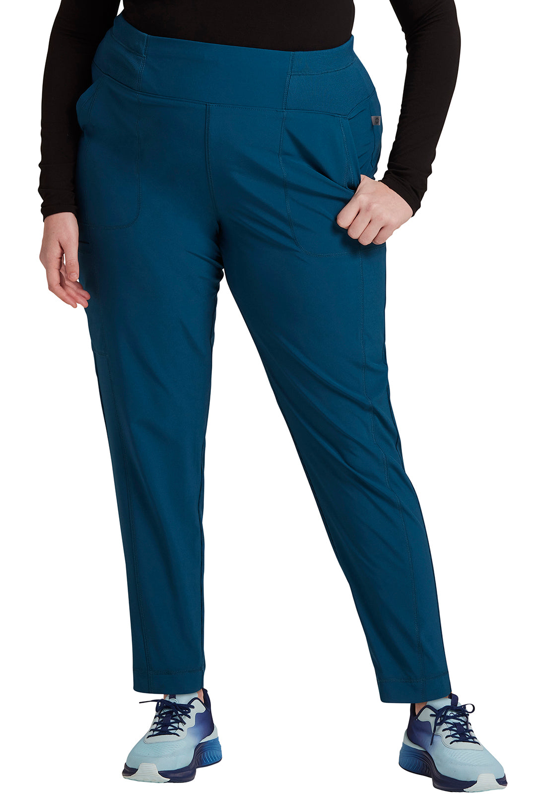 Cherokee Form CK095 Women's Mid-Rise Tapered Leg Scrub Pant - TALL – Valley  West Uniforms