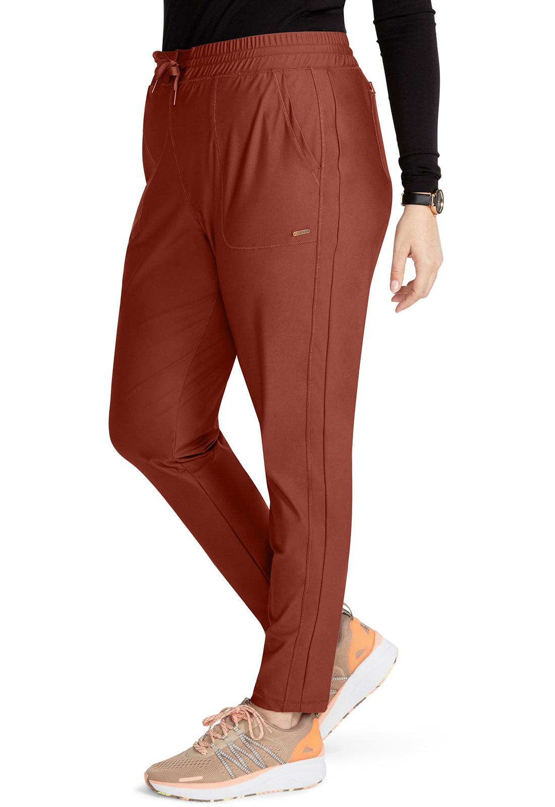 Cherokee Form | Mid Rise Tapered Leg Drawstring Scrub Pant Women's Scrub Pant Cherokee Form   