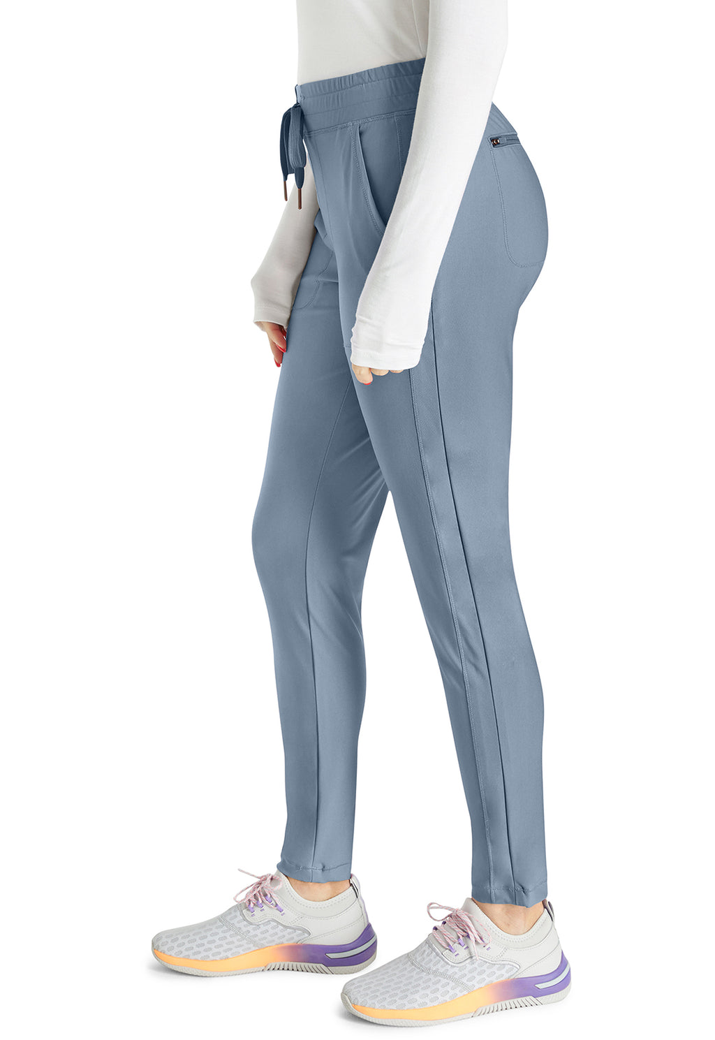 Form Mid Rise Tapered Leg Drawstring Scrub Pants Women's Scrub Pant Cherokee Form