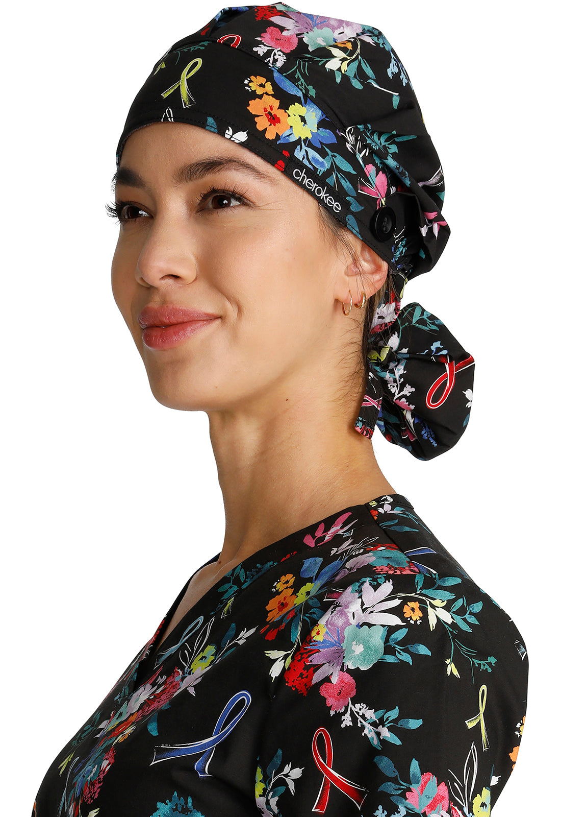 Cherokee Unisex Bouffant Scrub Hat Scrub Cap Cherokee Licensed   