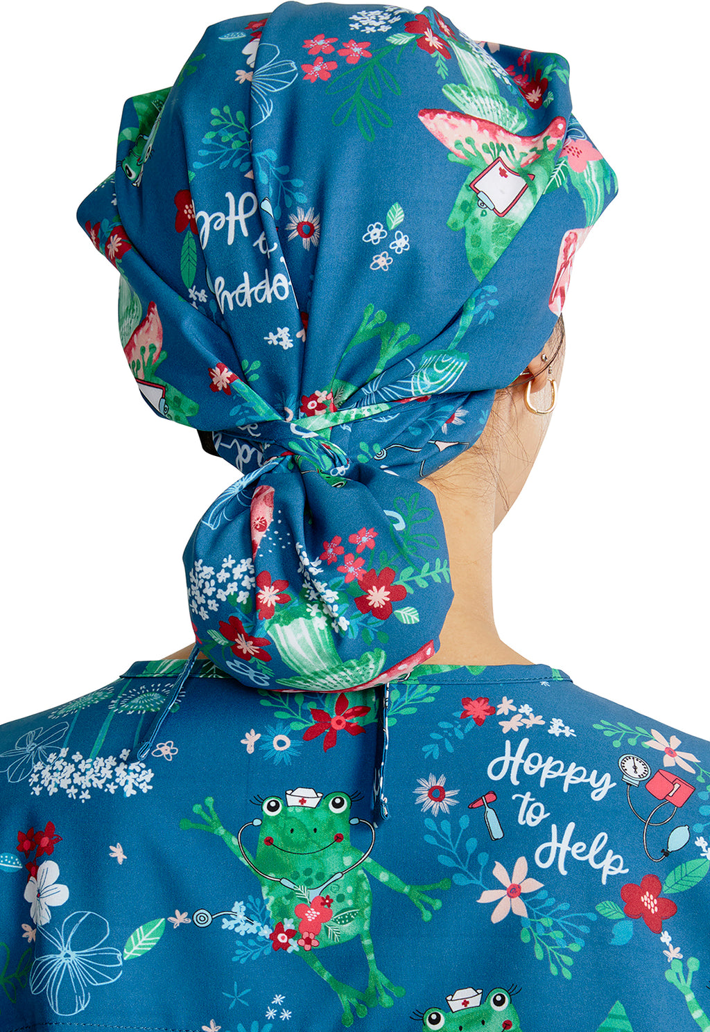 Cherokee Unisex Bouffant Scrub Hat Scrub Cap Cherokee Licensed   