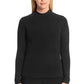 Long Sleeve Mock Neck Knit Underscrub Women's Underscrub Cherokee Infinity Pewter / Black XS 