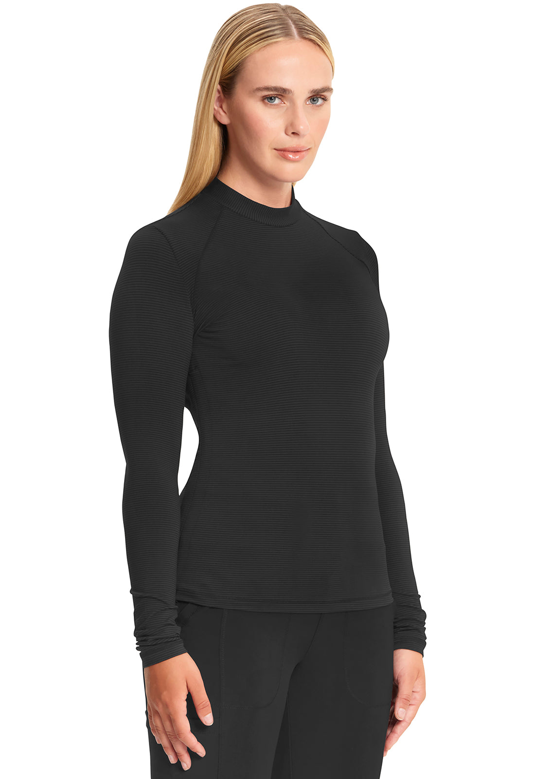 Long Sleeve Mock Neck Knit Underscrub Women's Underscrub Cherokee Infinity   