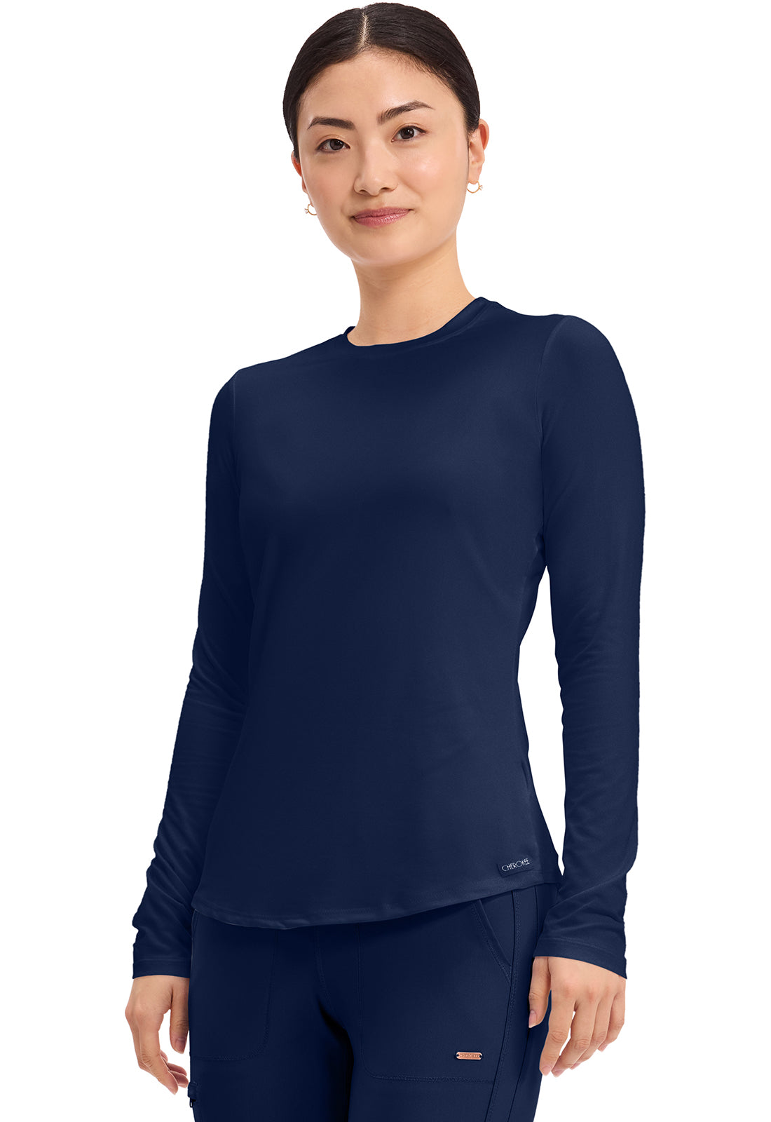 Long Sleeve Underscrub Knit Tee