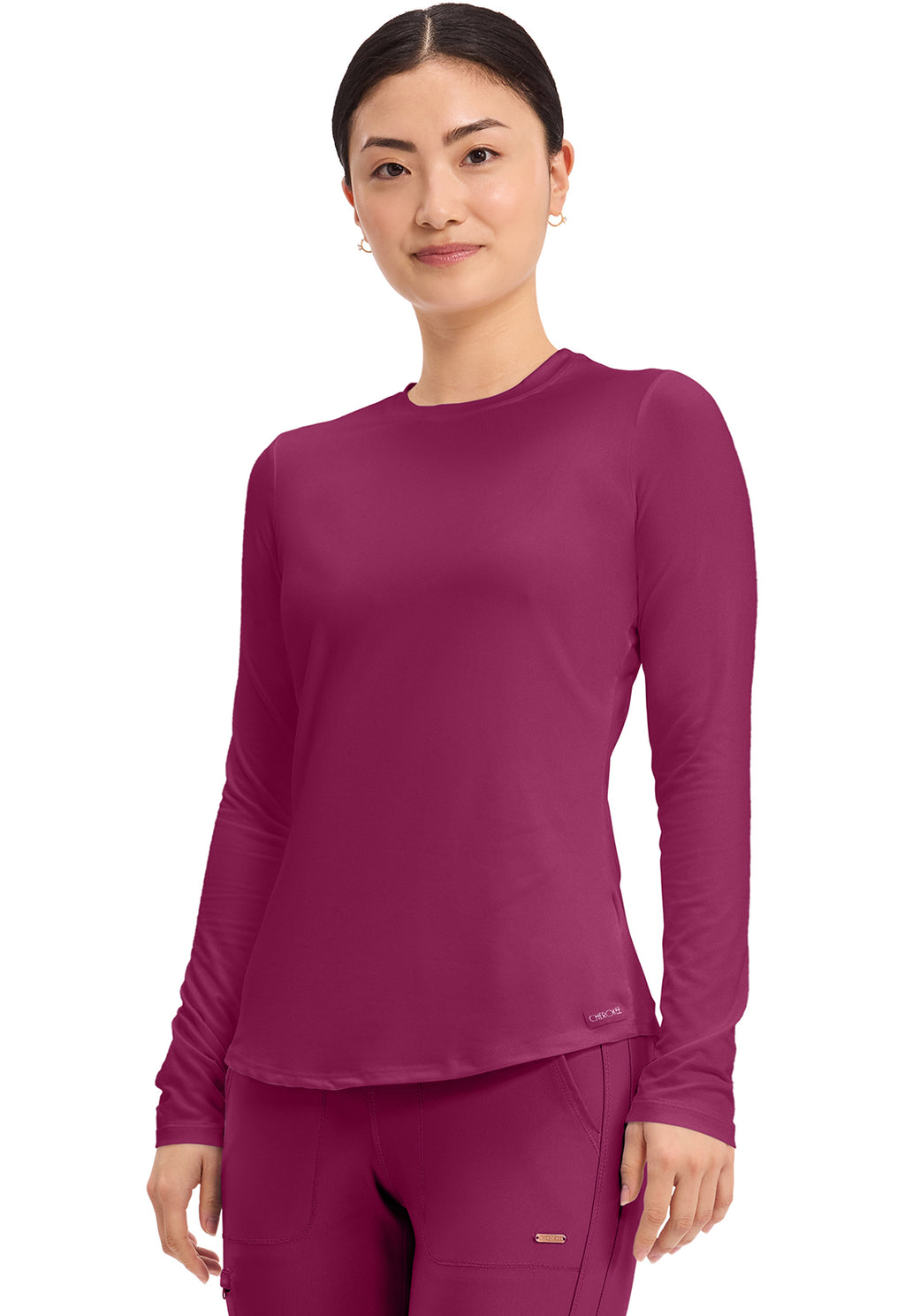 Long Sleeve Underscrub Knit Tee