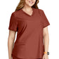 Form V-Neck Scrub Top Women's Scrub Top Cherokee Form Masala XXS