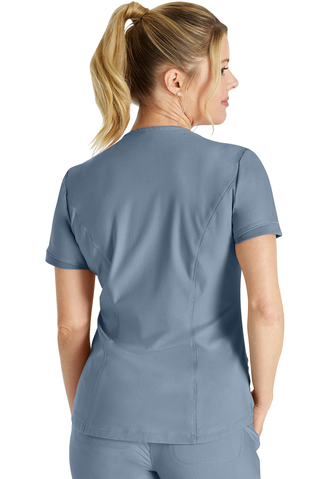 Cherokee Form V-Neck Scrub Top – Ultra Stretch Women's Scrub Top Cherokee Form